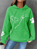Azrielle | Women’s Graphic Hooded Sweater