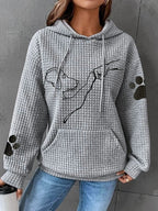 Azrielle | Women’s Graphic Hooded Sweater