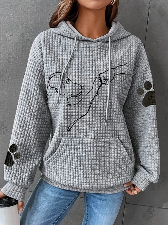 Azrielle | Women’s Graphic Hooded Sweater