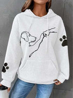 Azrielle | Women’s Graphic Hooded Sweater