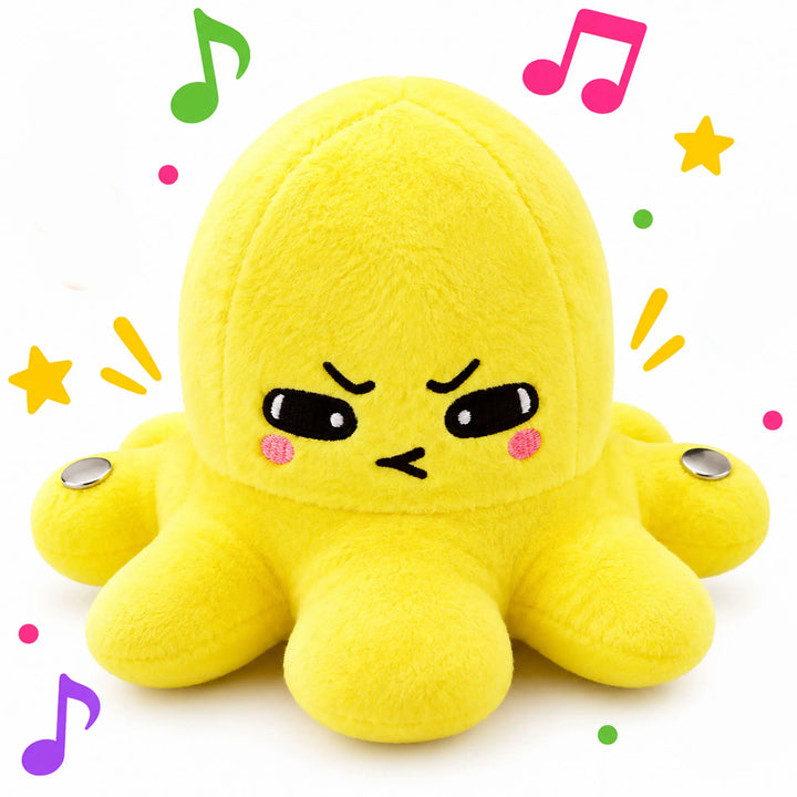 Sensory toy packaging showing the musical features and family game mode