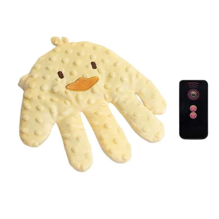Infant sleep helper and baby relaxing device close up view