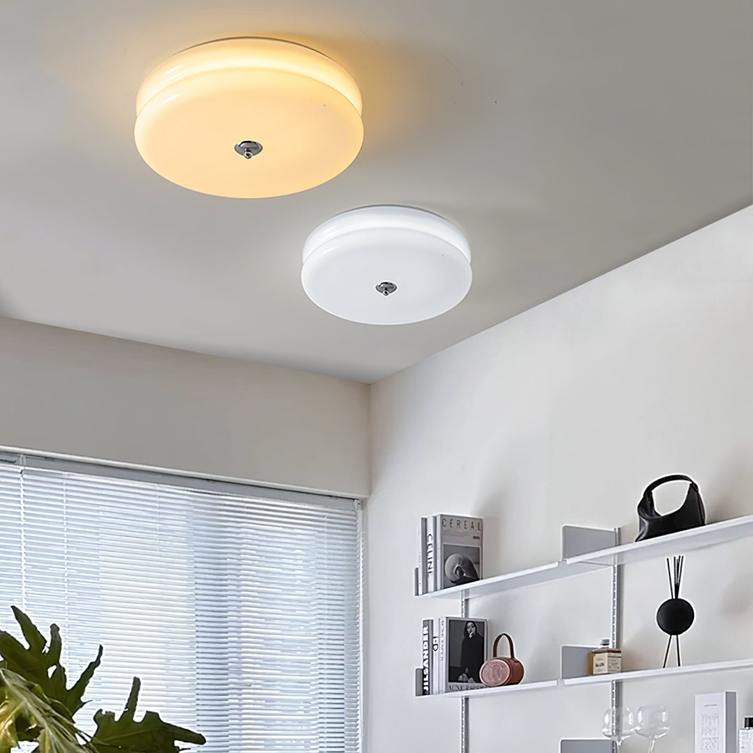 Classic vintage lamp design adapted for modern ceilings