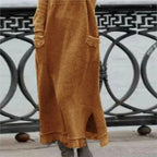Eve | Women’s Cozy Cowl Neck Maxi Sweater Dress