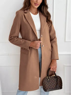 Sorelline | Women’s Longline Button Front Trench Coat