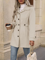 Seraphine | Women’s Elegant Button Front Coat