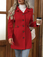 Seraphine | Women’s Elegant Button Front Coat