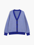 Zavielle | Women’s Chevron Knit Button Front Cardigan