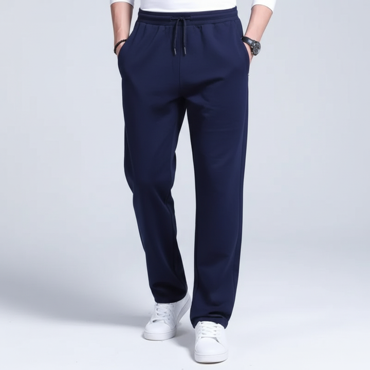 Grey sweatpants for men featuring sporty design and soft everyday fabric