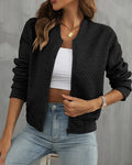 Sorellia | Women’s Zip-Up Bomber Jacket