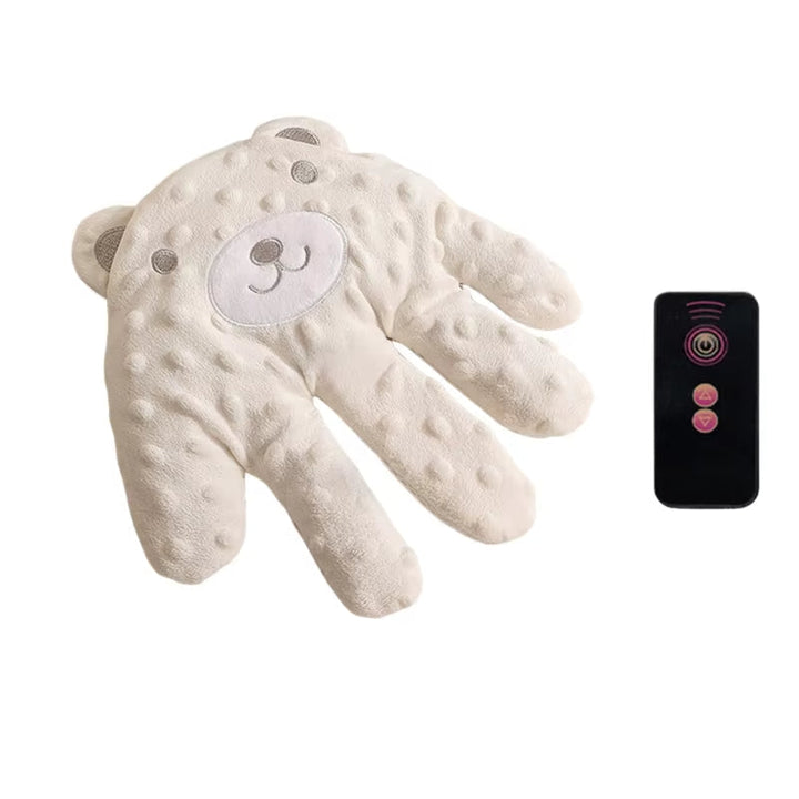 Bear model baby sleep soother clapping hand with remote control