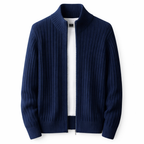 Keller | Men’s Ribbed Full-Zip Cardigan