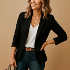 Thereese | Women’s Fitted Open Front Blazer Jacket