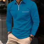 Talon | Men’s Quarter Zip Polo Sweater