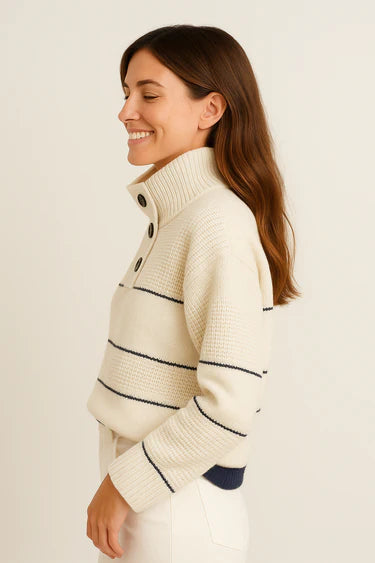 Callista | Women’s Striped Knit Pullover
