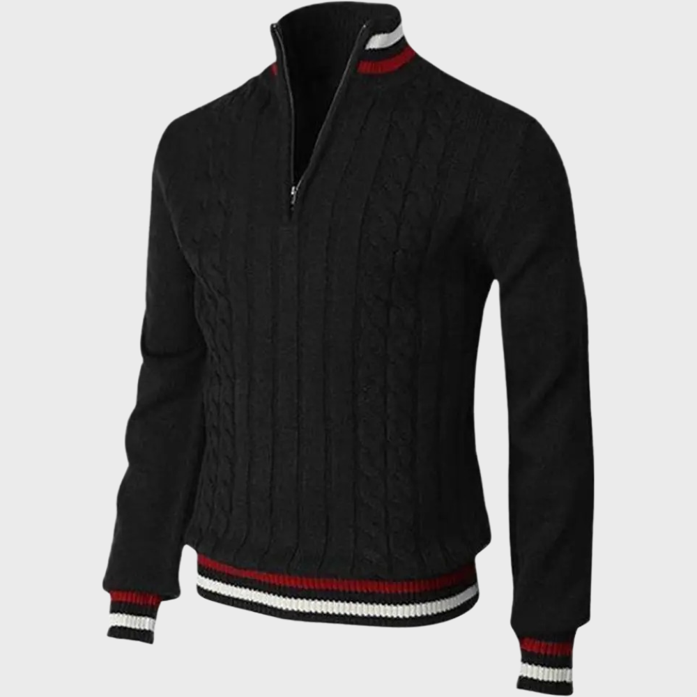 June | Men’s Cable Knit Sweater