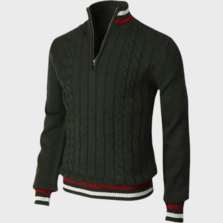 June | Men’s Cable Knit Sweater
