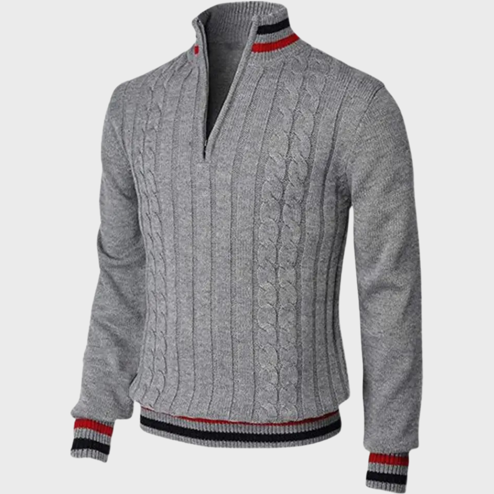 June | Men’s Cable Knit Sweater