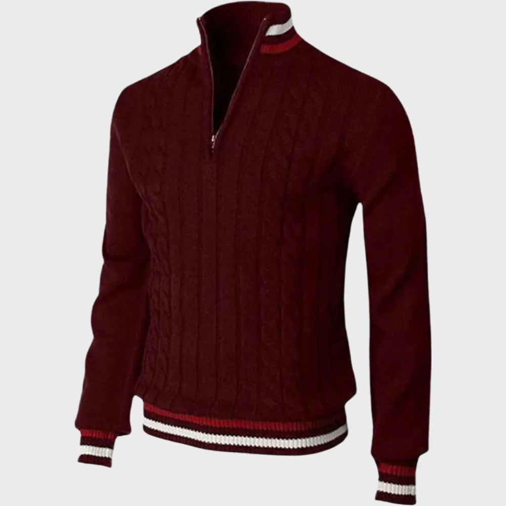 June | Men’s Cable Knit Sweater