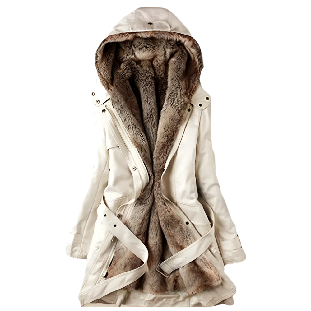Clarian | Women’s Fur Hooded Coat