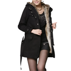 Clarian | Women’s Fur Hooded Coat