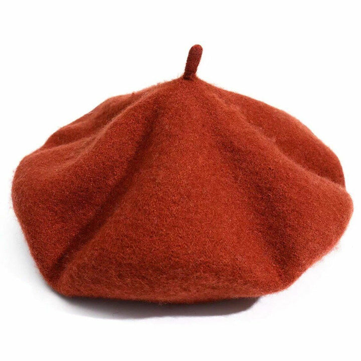 Folded winter hat showing packable design and quality