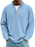 Reeve | Men’s Half-Zip Oversized Knit Sweatshirt