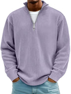 Reeve | Men’s Half-Zip Oversized Knit Sweatshirt