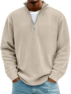 Reeve | Men’s Half-Zip Oversized Knit Sweatshirt