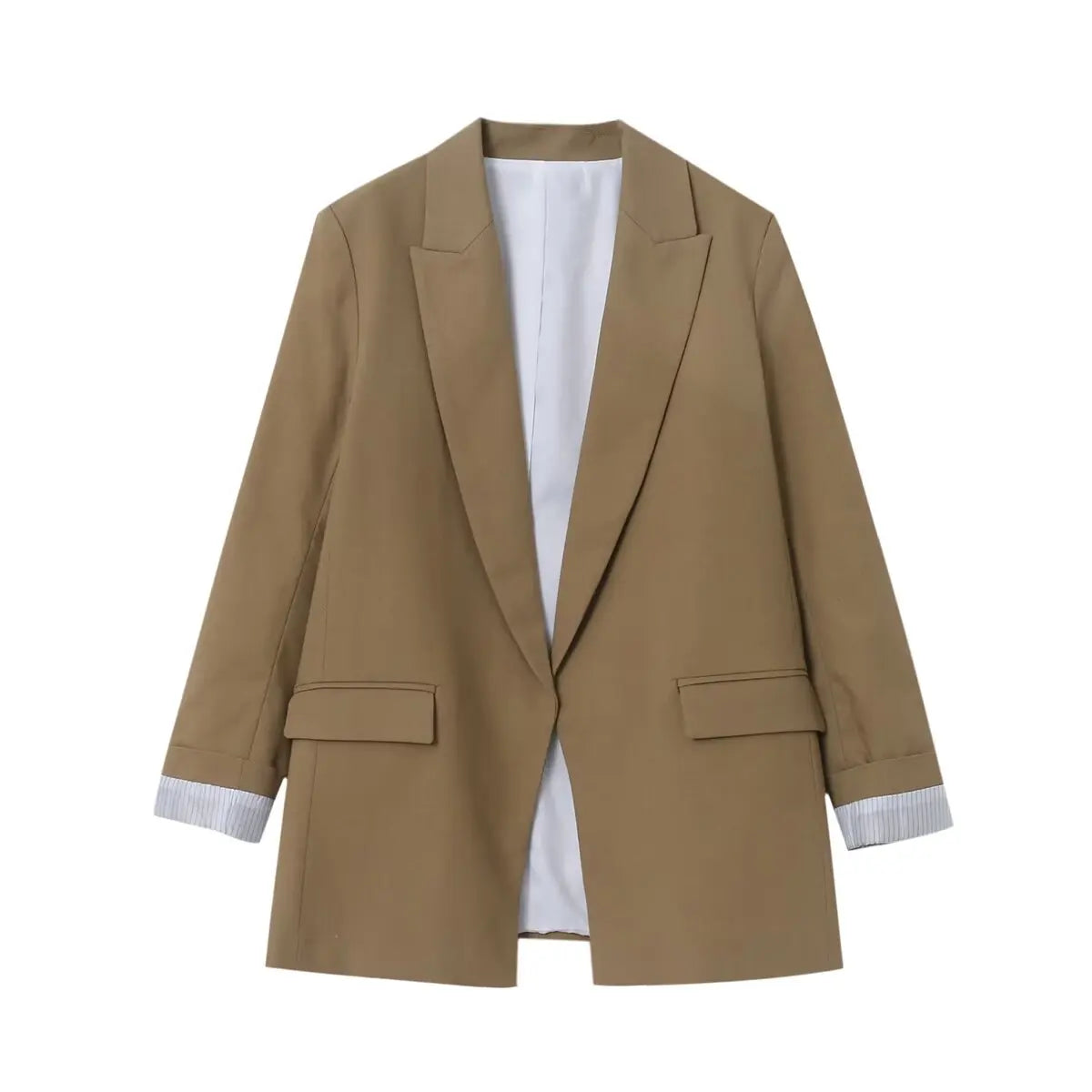 Carmelle | Women’s Brown Oversized Blazer