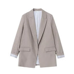 Carmelle | Women’s Brown Oversized Blazer