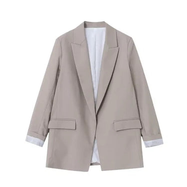 Carmelle | Women’s Brown Oversized Blazer