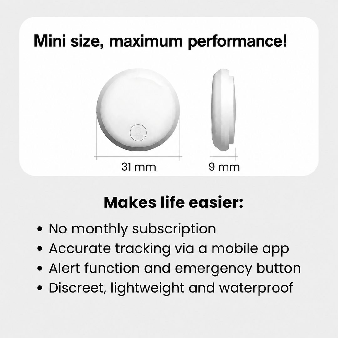 Kids GPS tracker device showing real time tracking interface