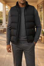 Braxton | Men’s Quilted Zip-Up Vest