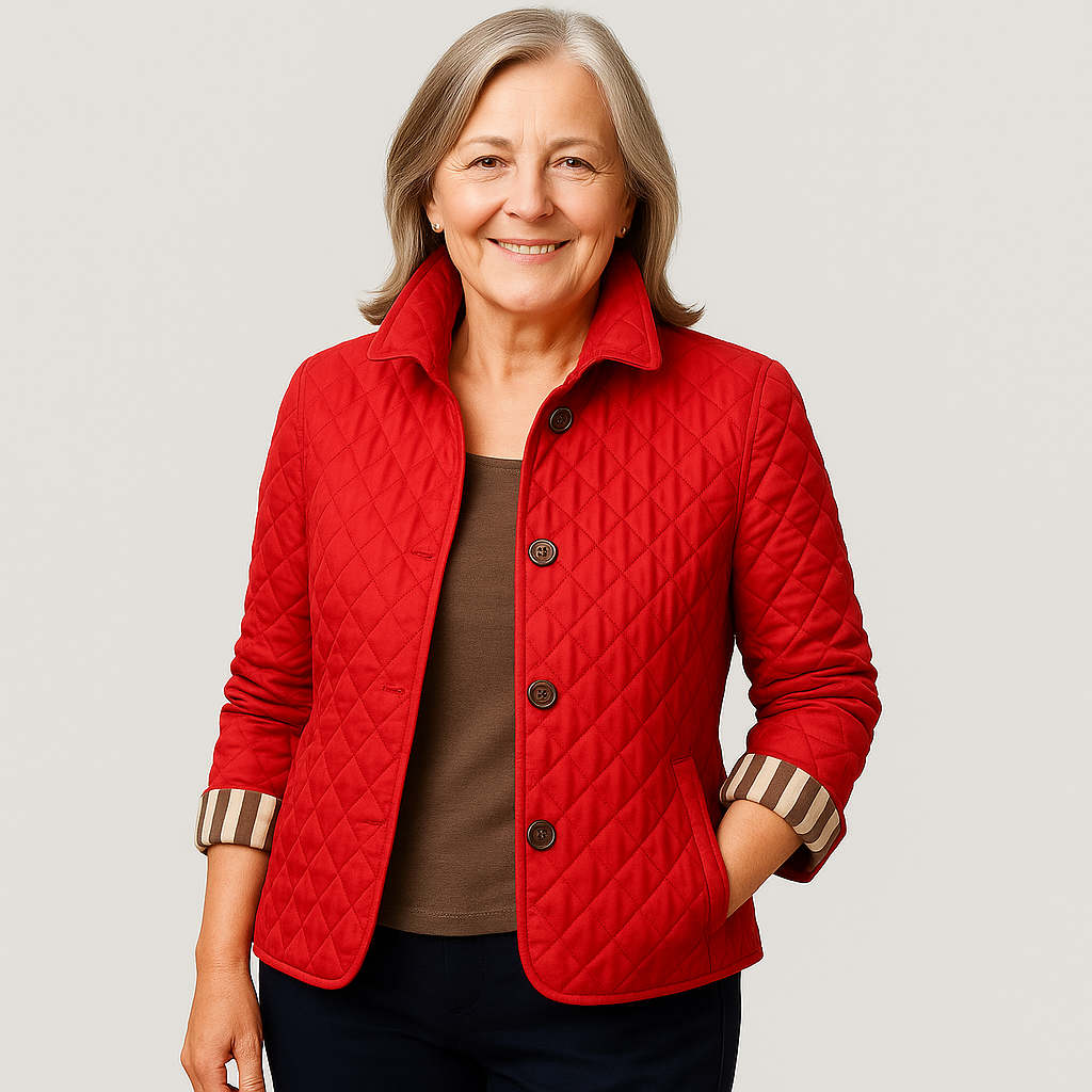 Lightweight quilted jacket for women ideal for seasonal layering