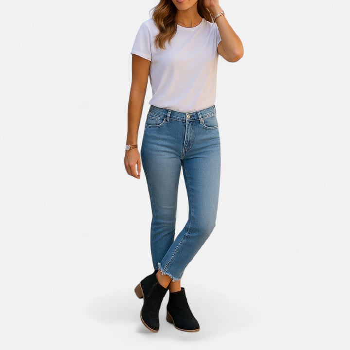 Stylish booties for women featuring a comfortable stacked heel