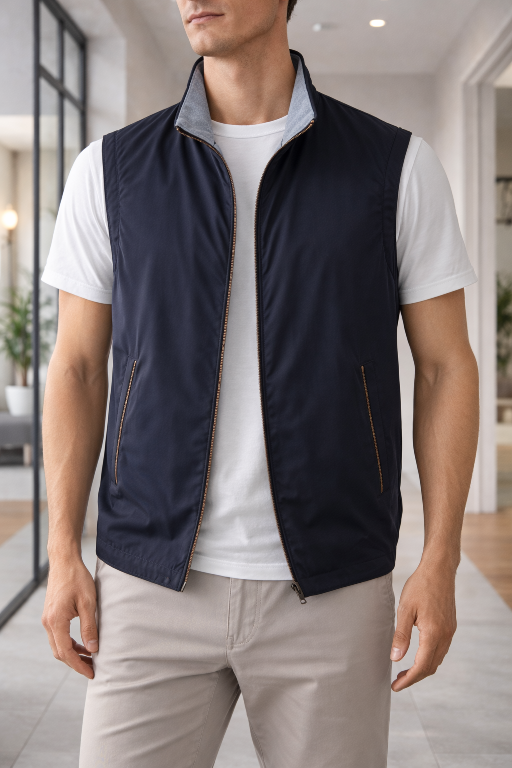 Keegan | Men’s Zip-Up Layering Vest