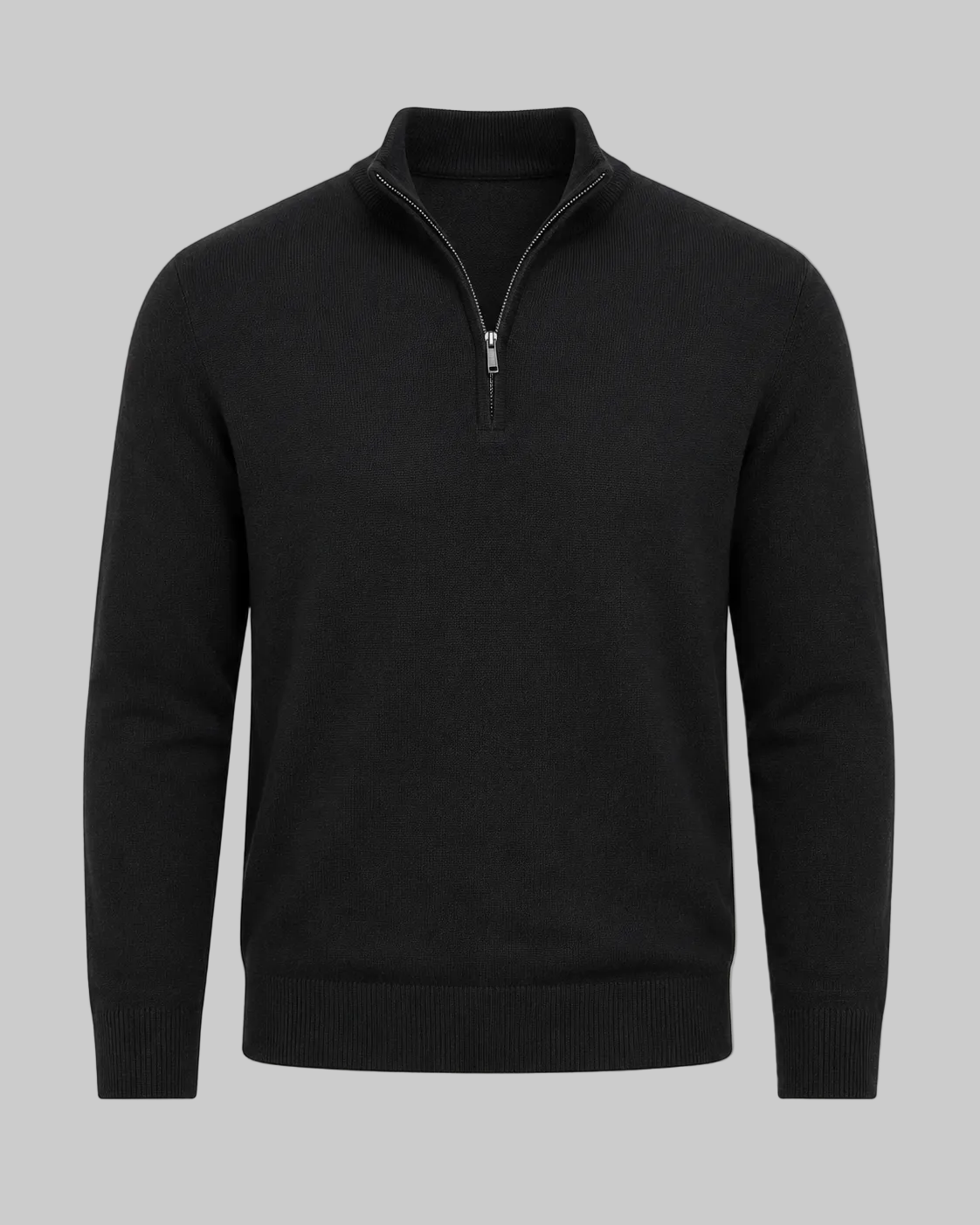 Vernon | Men’s Fine-Knit Quarter-Zip Sweater