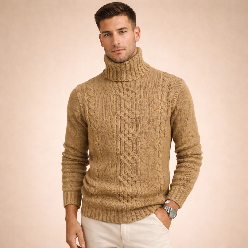 Cleo | Men’s Ribbed Knit Sweater
