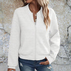 Ainsley | Women’s Zip-Up Bomber Cardigan