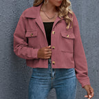 Avielle | Women’s Cropped Button-Front Jacket