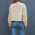 Avielle | Women’s Cropped Button-Front Jacket