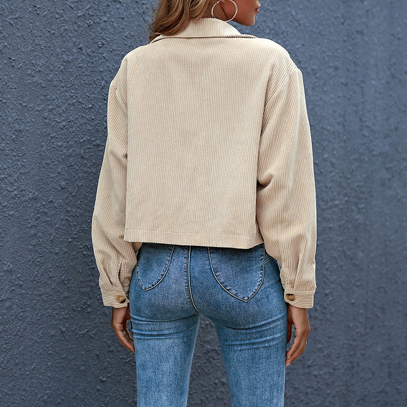 Avielle | Women’s Cropped Button-Front Jacket