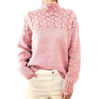Delphine | Women’s Knit Turtleneck Sweater
