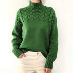 Delphine | Women’s Knit Turtleneck Sweater