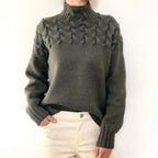 Delphine | Women’s Knit Turtleneck Sweater