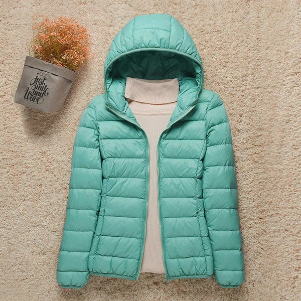 Dovienne | Women’s Hooded Quilted Jacket