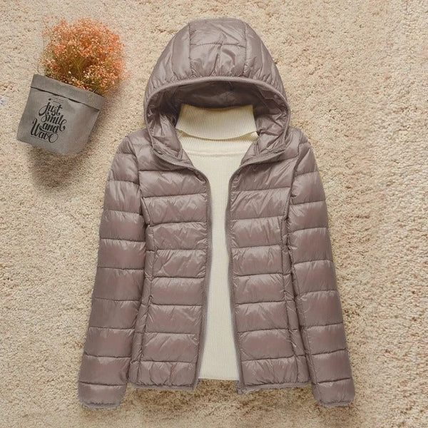 Dovienne | Women’s Hooded Quilted Jacket