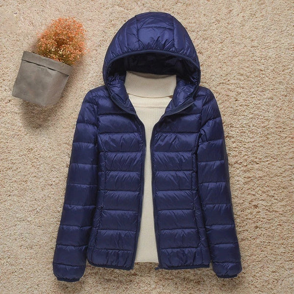 Dovienne | Women’s Hooded Quilted Jacket