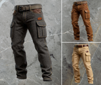 Bishop | Men’s Quilted Slim-Fit Trousers